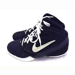 Nike Kids Flight Scorer black/white basketball shoes
